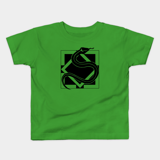 Serpent - Original Logo Banner Sigil - Dark Design for Light